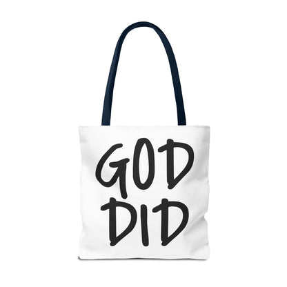 GOD DID - Tote Bag