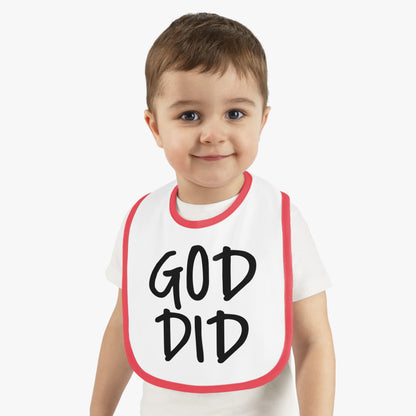GOD DID - Baby Bib