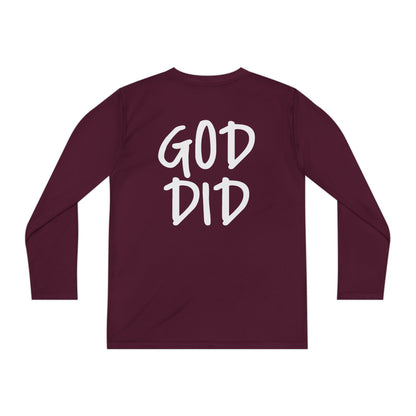 GOD DID - Youth Long Sleeve T-Shirt