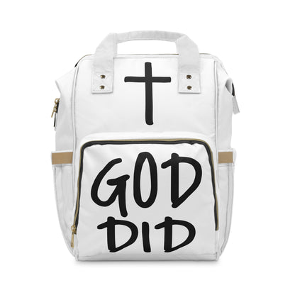 GOD DID - Multifunctional Diaper Backpack