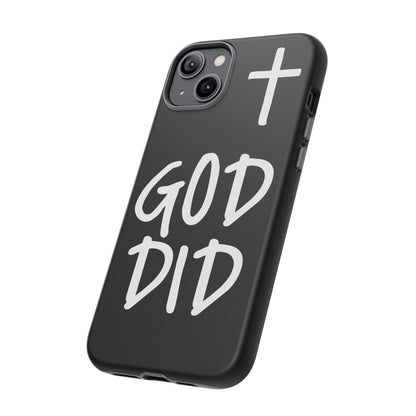 GOD DID - Apple iPhone Case(iPhone 11, 12, 13, 14, 15, 16, 17)