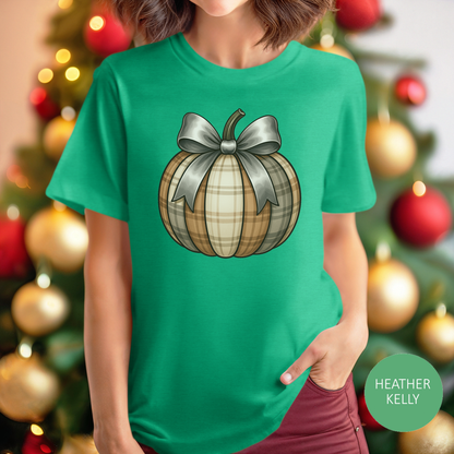 Fall Pumpkin Graphic T-Shirt, Cozy Autumn Tee, Thanksgiving Casual Wear