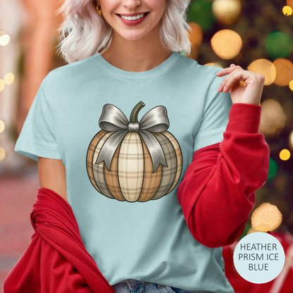 Fall Pumpkin Graphic T-Shirt, Cozy Autumn Tee, Thanksgiving Casual Wear