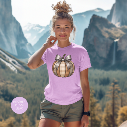 Fall Pumpkin Graphic T-Shirt, Cozy Autumn Tee, Thanksgiving Casual Wear