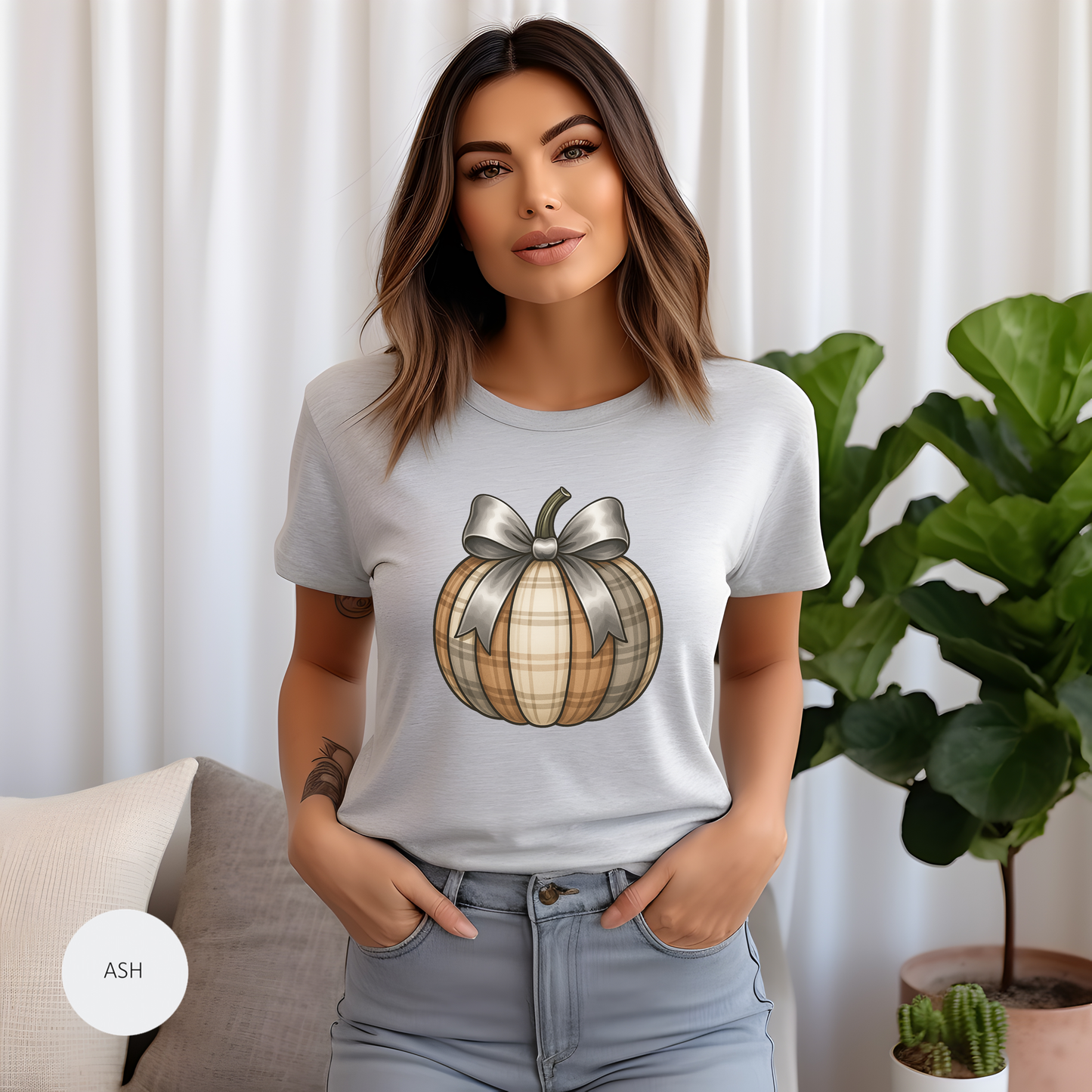 Fall Pumpkin Graphic T-Shirt, Cozy Autumn Tee, Thanksgiving Casual Wear