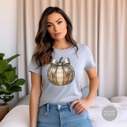 Fall Pumpkin Graphic T-Shirt, Cozy Autumn Tee, Thanksgiving Casual Wear