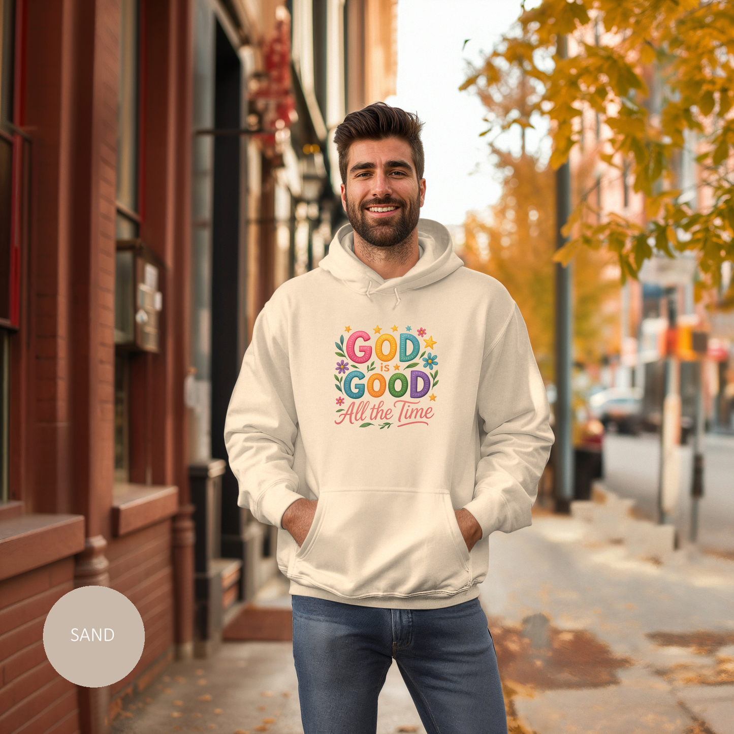 God Is Good Faith Based Christian Hoodie