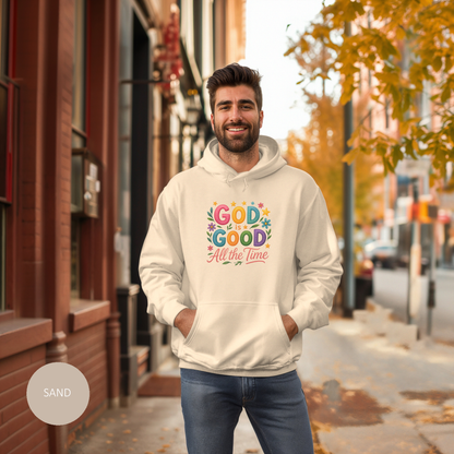 God Is Good Faith Based Christian Hoodie