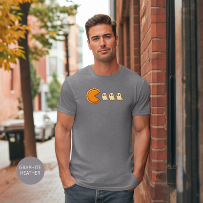 Pac-Man Style Ghost Chomp Tee | Retro Arcade Gamer Shirt