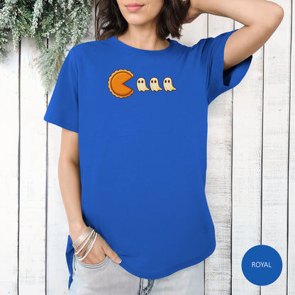 Pac-Man Style Ghost Chomp Tee | Retro Arcade Gamer Shirt