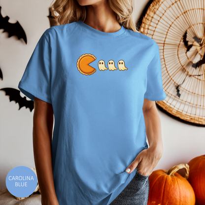 Pac-Man Style Ghost Chomp Tee | Retro Arcade Gamer Shirt