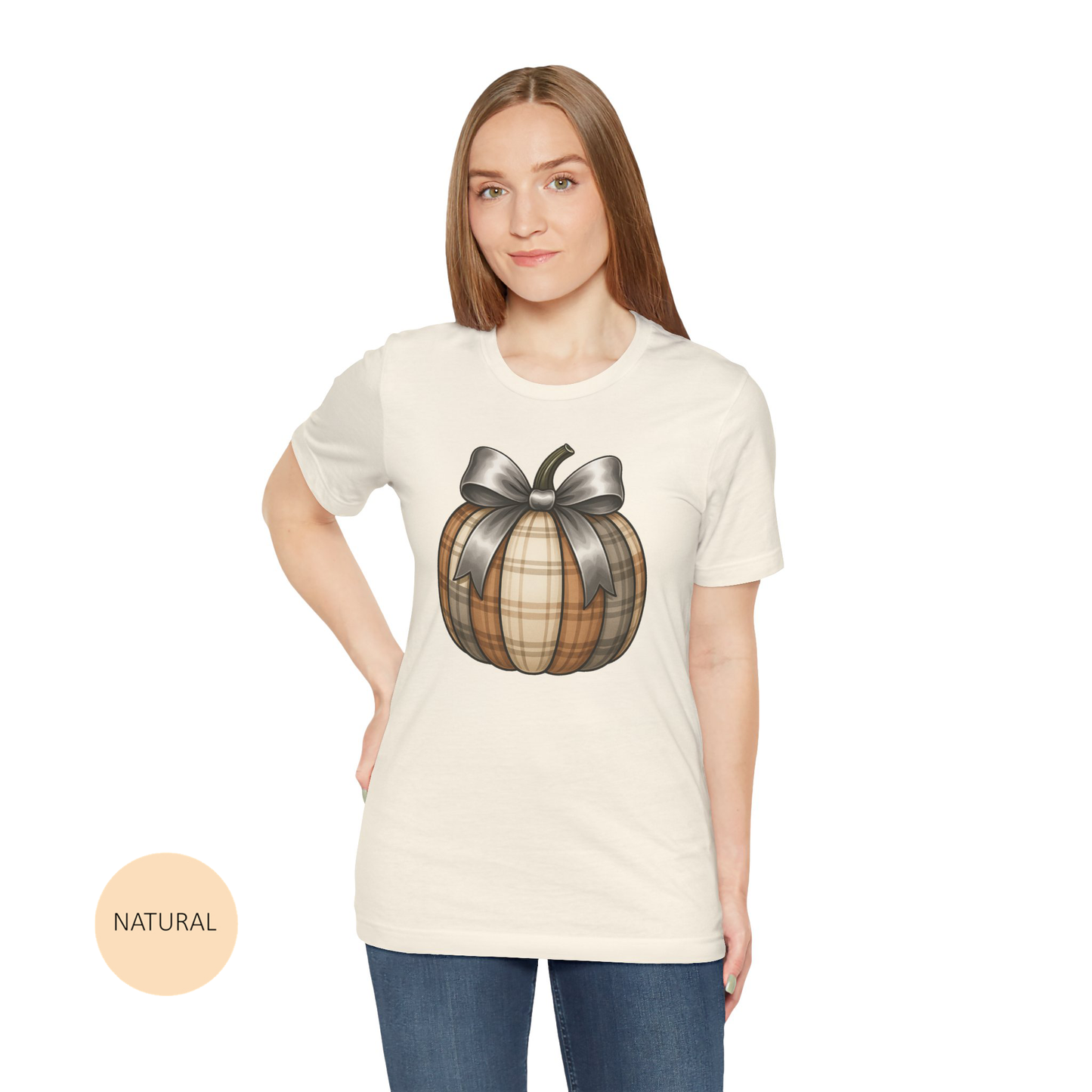 Fall Pumpkin Graphic T-Shirt, Cozy Autumn Tee, Thanksgiving Casual Wear