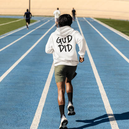 GOD DID - Christian Faith Statement Hoodie For Believers And Prayer Warriors