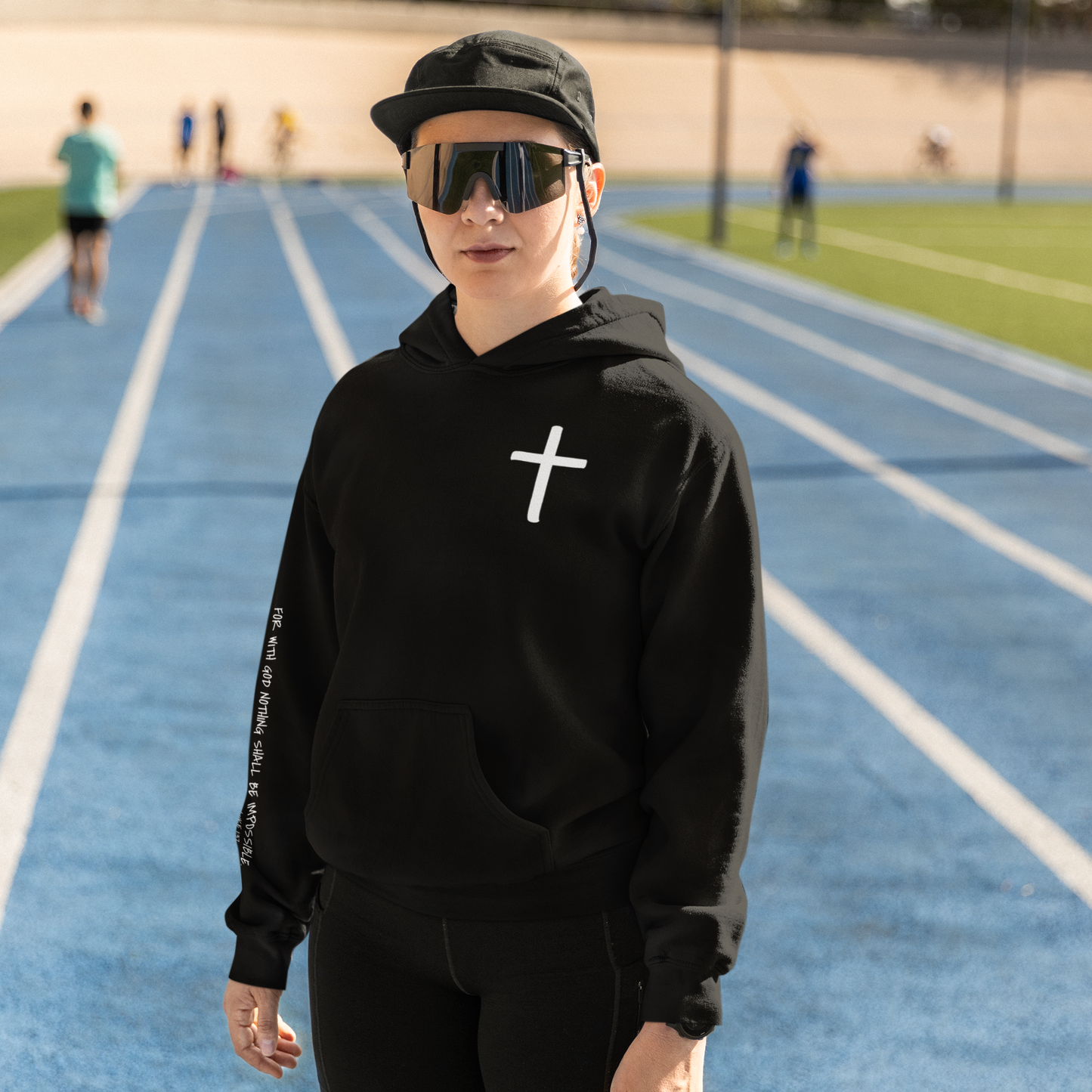 GOD DID - Christian Faith Statement Hoodie For Believers And Prayer Warriors