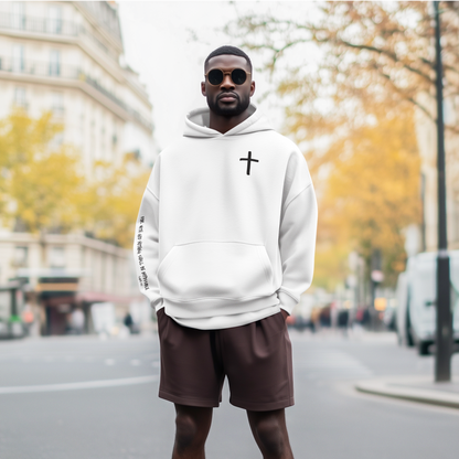 GOD DID - Christian Faith Statement Hoodie For Believers And Prayer Warriors